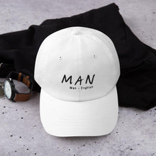 Load image into Gallery viewer, Man Hat - English - The Made Man Apparel