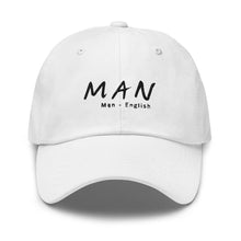 Load image into Gallery viewer, Man Hat - English - The Made Man Apparel