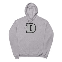 Load image into Gallery viewer, Alphabet 'D' Fleece Hoodie
