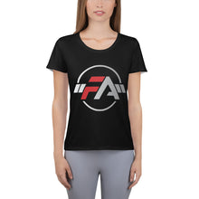 Load image into Gallery viewer, F A Women&#39;s Athletic T-shirt
