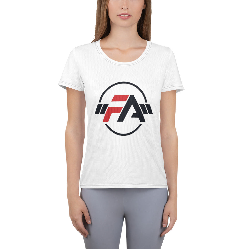 F A Women's Athletic T-shirt