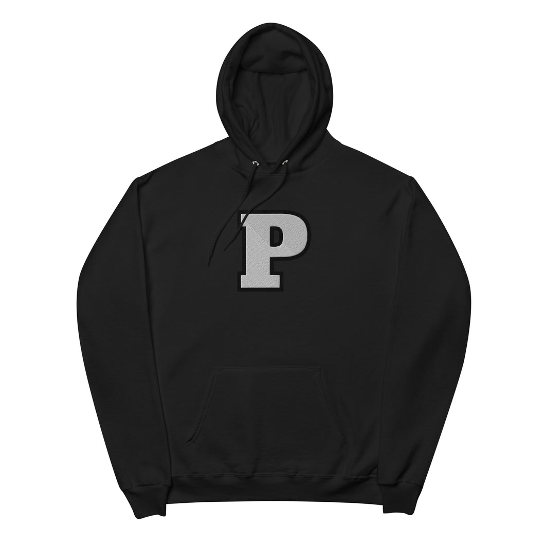 Alphabet 'P' Fleece Hoodie