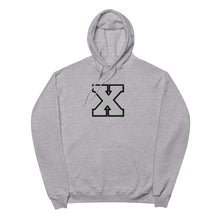 Load image into Gallery viewer, Alphabet &#39;X&#39; Fleece Hoodie
