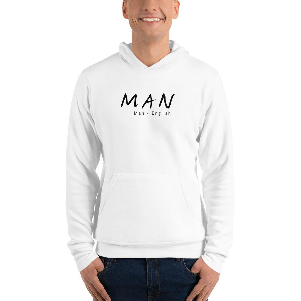 Man Hoodie - English - The Made Man Apparel